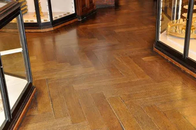 Herringbone and Chevron Wood Flooring