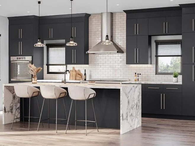 Strata Charcoal Flat Panel 10x10 Asse...