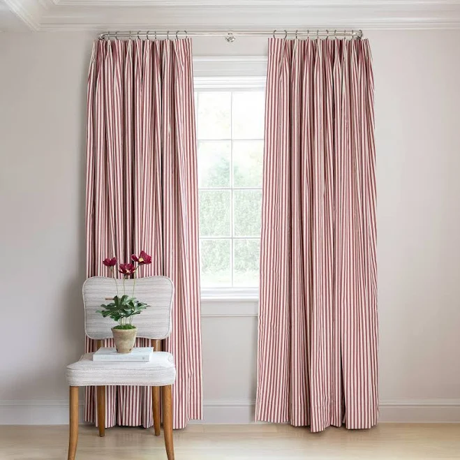 Louisa Cranberry Curtain