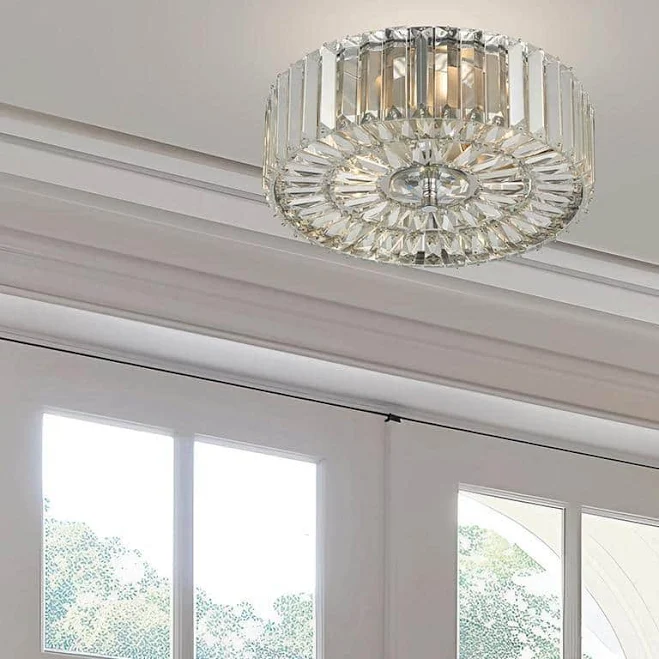 Monteaux Lighting 13 in. 2-Light Chro...