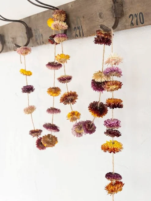 Dried Wildflower Garland