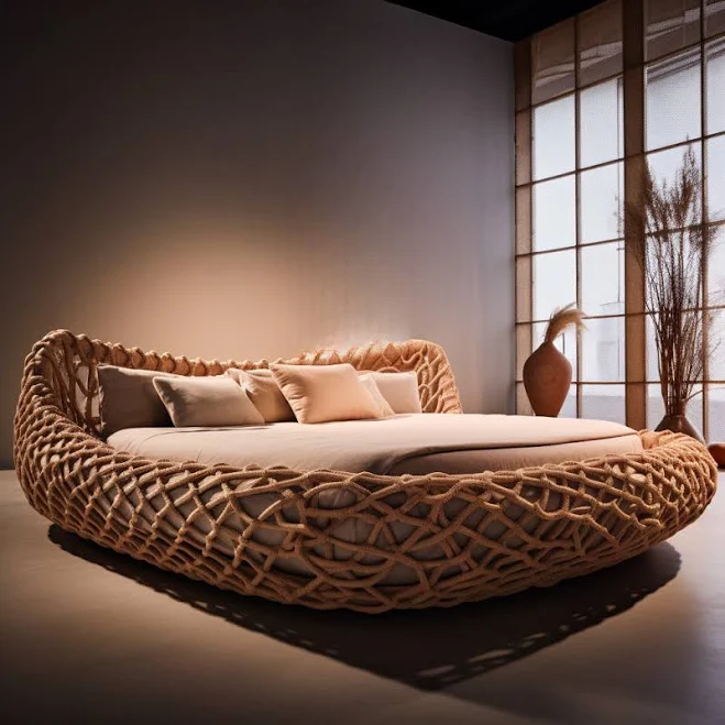 Interior Moderna Cocoon Sculptural Wo...