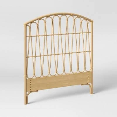 Pillowfort Twin Rattan Headboard