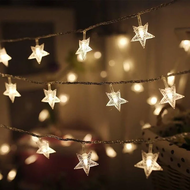 Twinkle Star Star-Shaped Plug-In Stri...