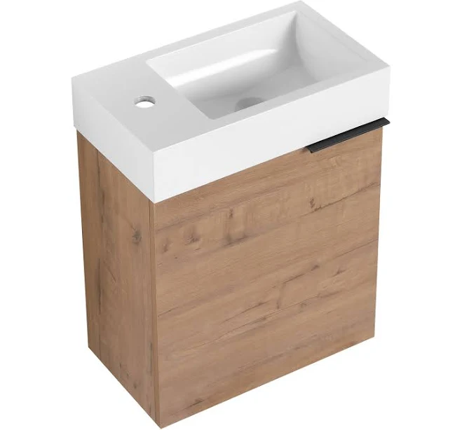 Ayelon 18.1 Imitative Oak Single Sink...