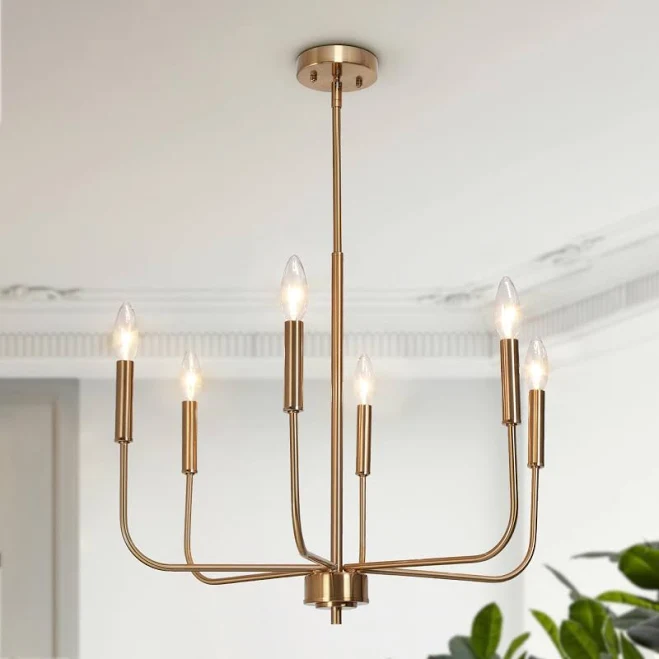 Mid-century Modern 6-Light Farmhouse ...