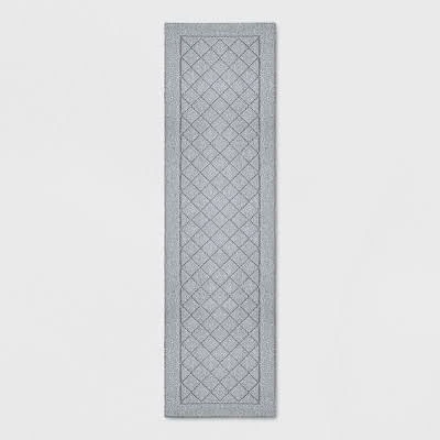 Threshold 2'x7' Washable Runner Diamo...