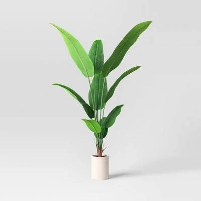 Threshold Banana Leaf Artificial Tree