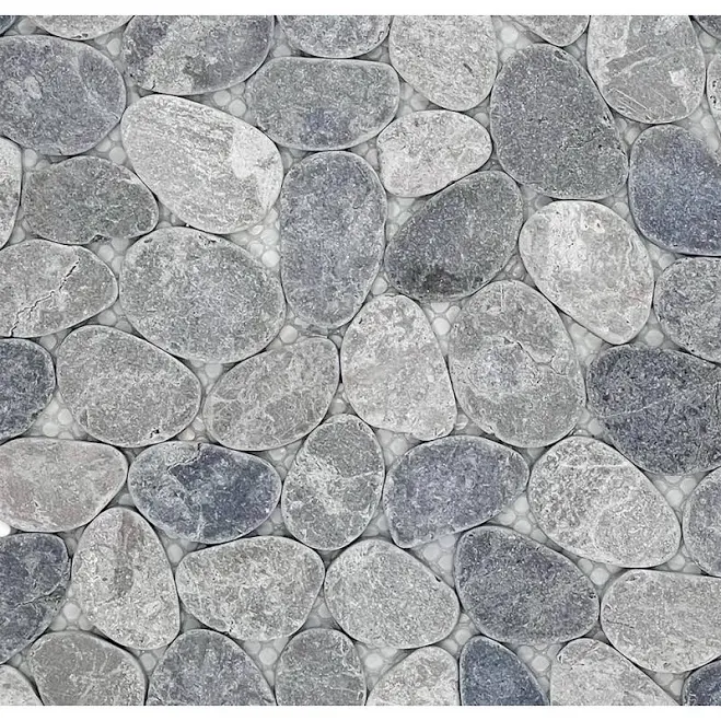 Coin Marble Mesh-Mounted Mosaic Wall ...