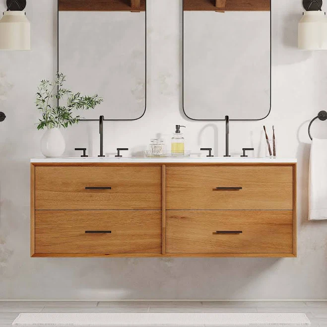 West Elm Mid Century Double Floating ...