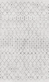 Dixie Modern Geometric Tribal Rug - C...