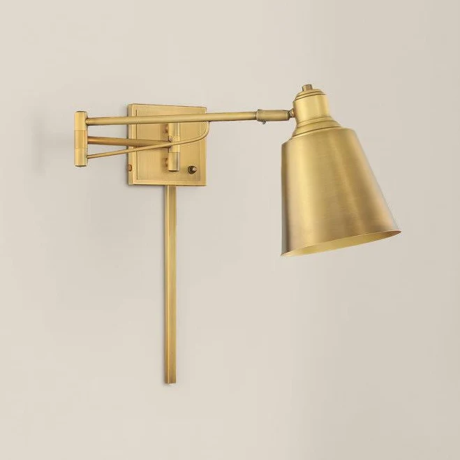 Birch Lane Brass Swing Arm Wall Sconce