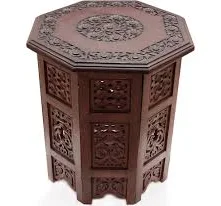 Cotton Craft Solid Wood Accent End Table