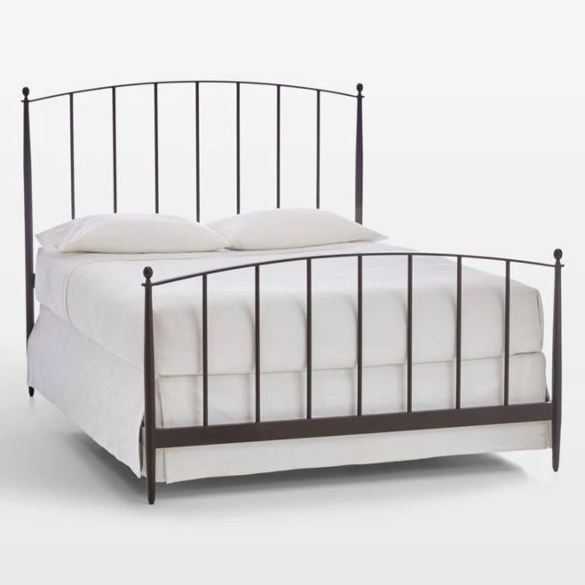 Crate & Barrel Mason Arched Queen Bed