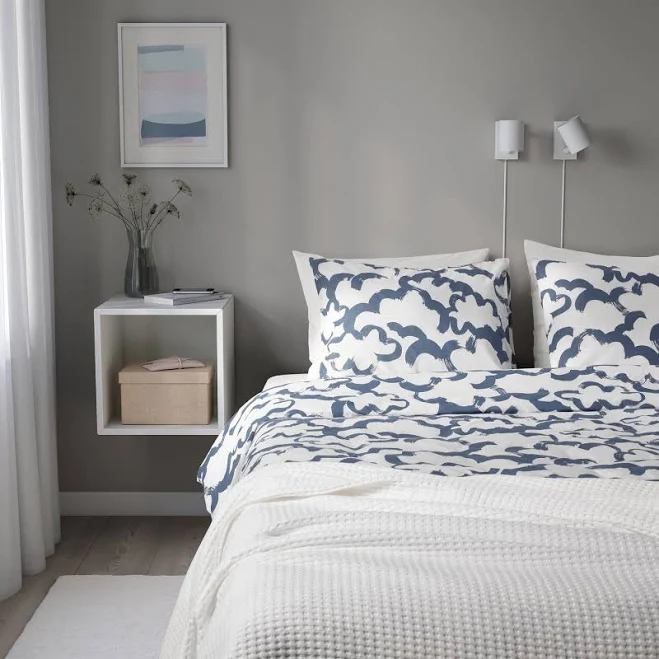 IKEA EKPURPURMAL Duvet Cover and Pill...
