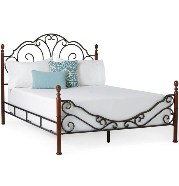 LeAnn Graceful Scroll Bronze Finish I...