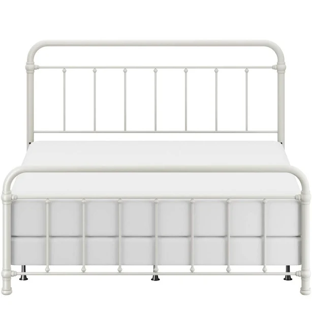 Three Posts Melancon Metal Spindle Bed