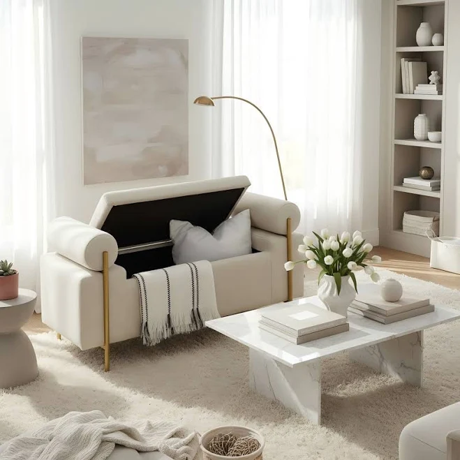 Gewnee Multifunctional Storage Bench