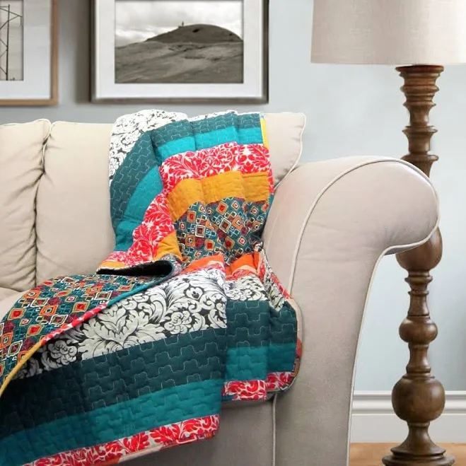 Lush Decor Boho Stripe Throw