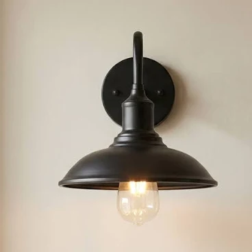 Royaleva Industrial Matte Black Metal...