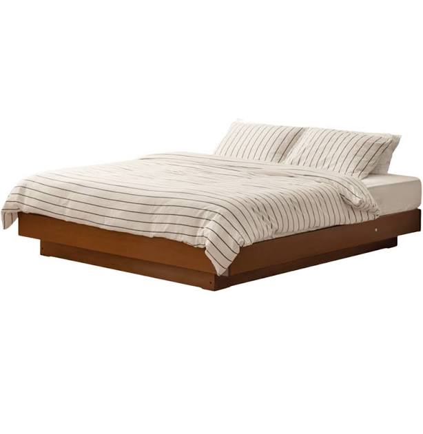 Solid Wood Box Bed