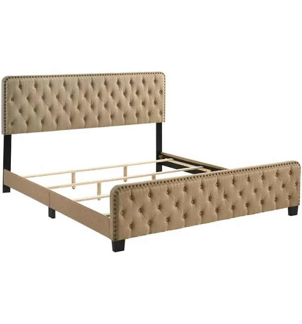 Furniture of America Dexter Button Tu...