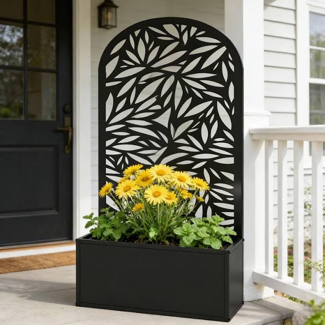 Curved Raised Garden Bed Planter Box