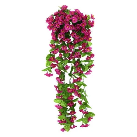 Red Purple Fake Morning Glory Hanging...