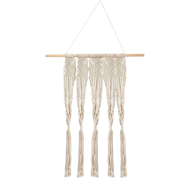 2.5’ x 2’ Hand Woven Macrame Wall Han...