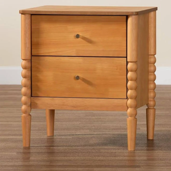 Baxton Studio Lucera 2-Drawer Bobbin ...