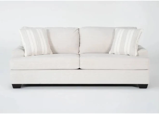 Sofa - Tallulah Beige Fabric Birch 87...