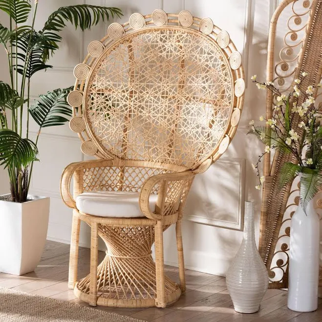 Bali & Pari Hecate Boho Peacock Chair