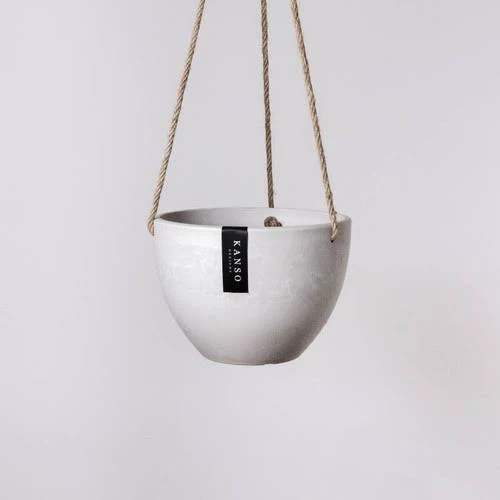 Signature Stone Hanging Planter with ...