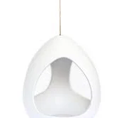 White Ceramic Hanging Pod