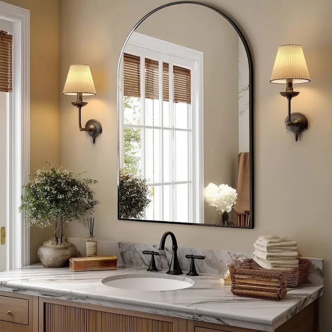 Gianna Arched Wall Mirror