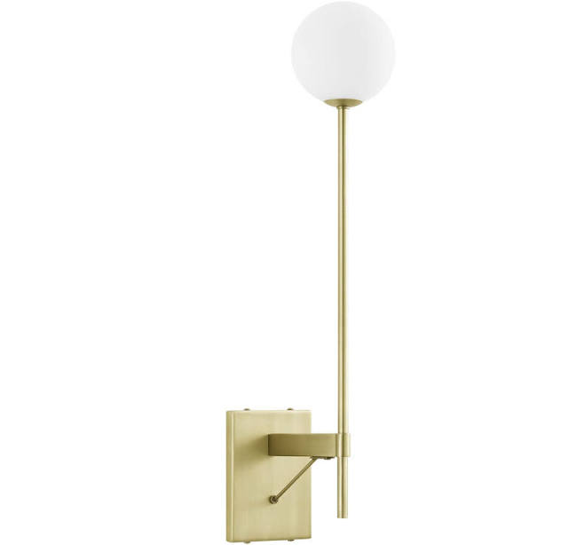Modway Riva Globe Wall Sconce