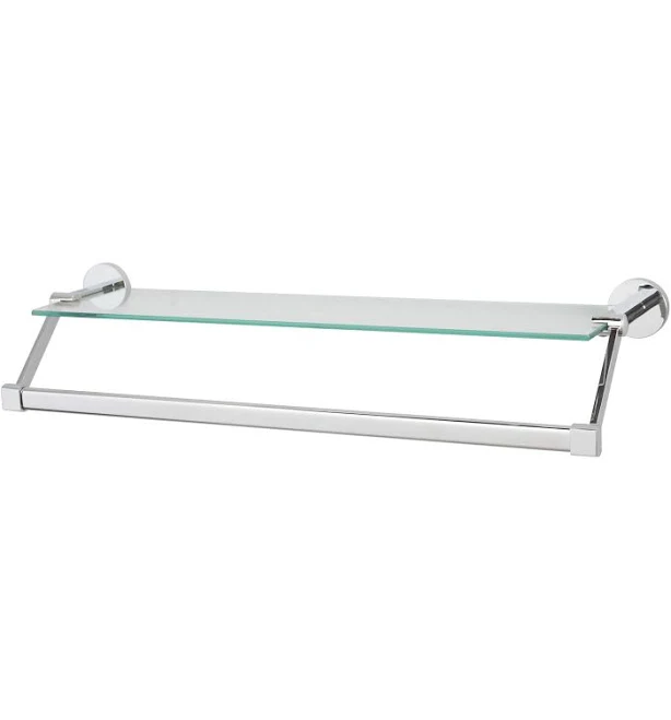 Organize It All Glass Shelf with Chro...