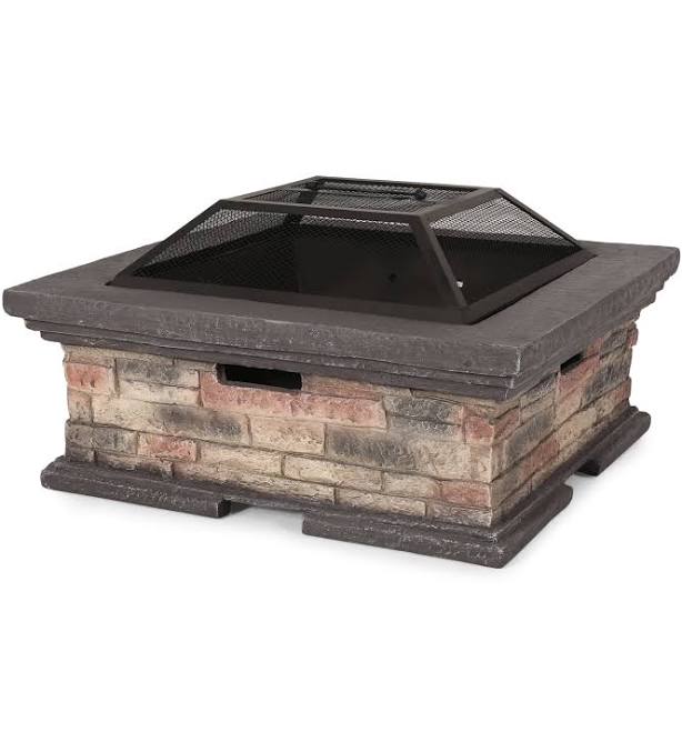Noble House Pickerel Square Fire Pit