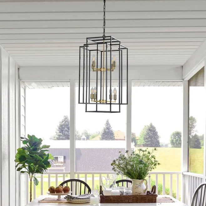 17 Stories Modern Industrial 8-Light ...