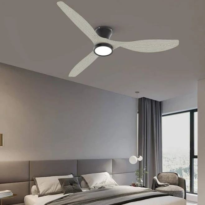 QRMOK R3 52 in. Indoor Ceiling Fan wi...
