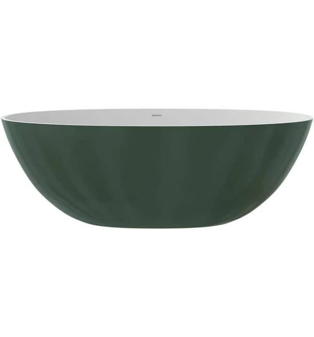 LIVACA Freestanding Soaking Bathtub