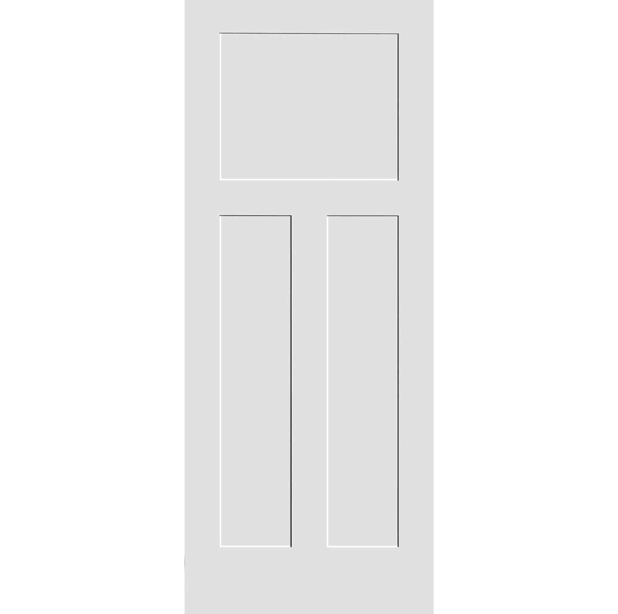 Primed 3 Craftsman Panel Interior Sha...