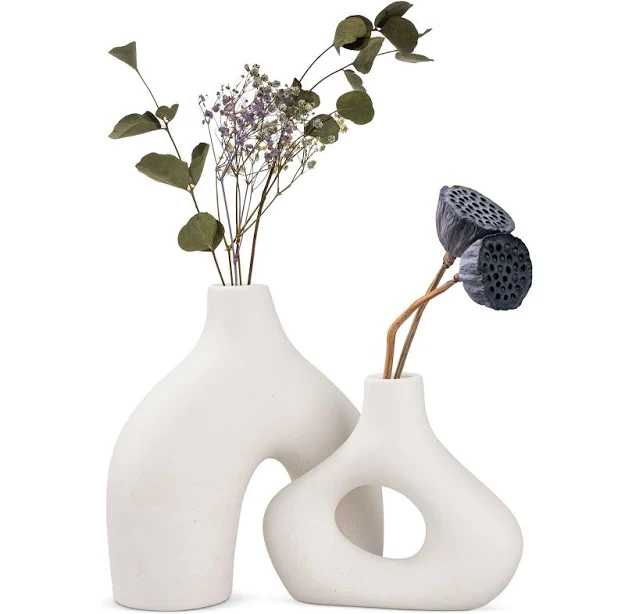 Set of 2 Minimalist Nordic Style Matt...