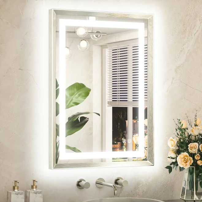 TETOTE 22x30 Inch Brushed Beveled Fra...