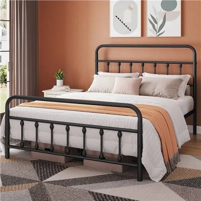 Alden Design Metal Platform Bed with ...