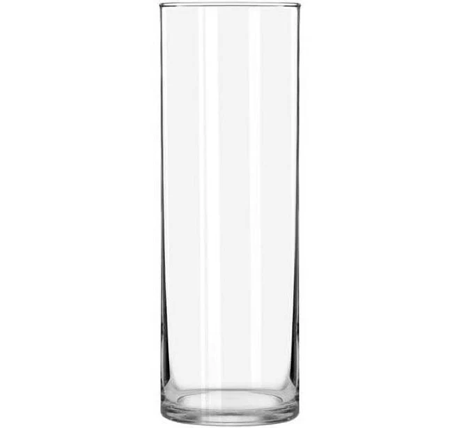 Crisa By Libbey Glass Cylinder Vase