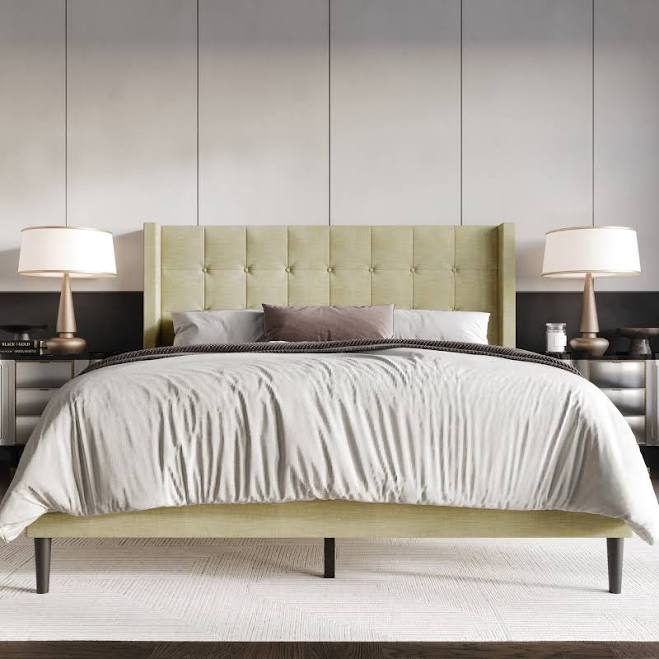 Home Design Danville Tufted Upholster...