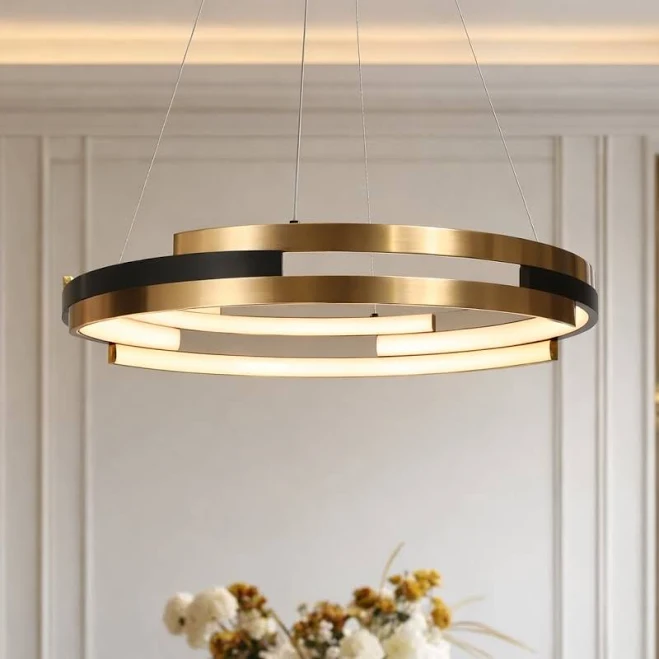 Modern Contemporary Black Gold Wheel ...