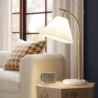 Threshold Scalloped Shade Table Lamp