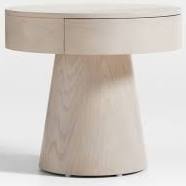 Willy Whitewashed Wood Nightstand by ...